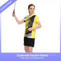 2017 neueste modische frauen badminton uniformen